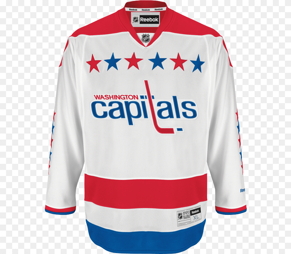 Washington Capitals Alternate Jersey, Clothing, Shirt Png