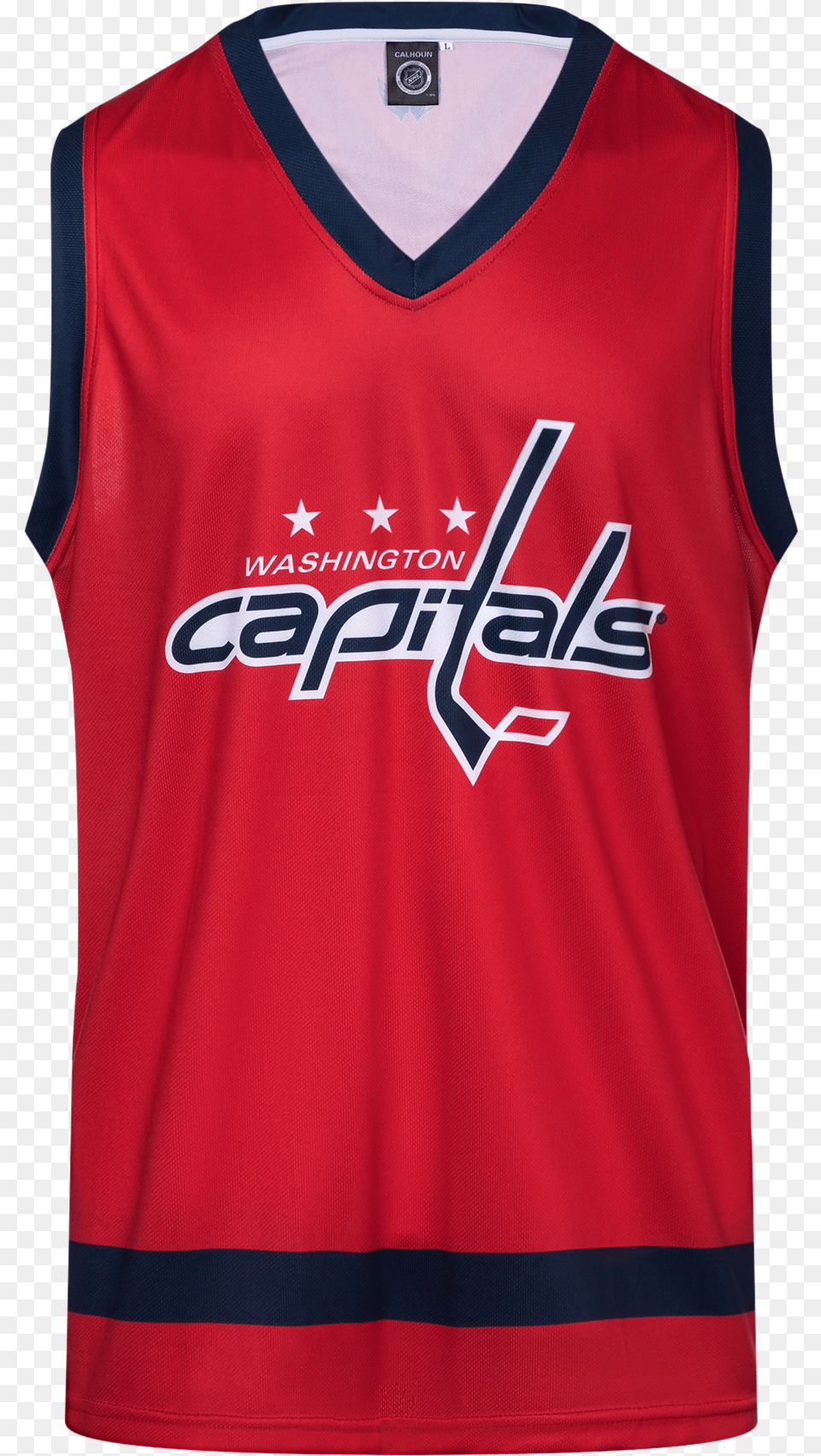 Washington Capitals Hockey Tank, Clothing, Shirt, Jersey, Person Png