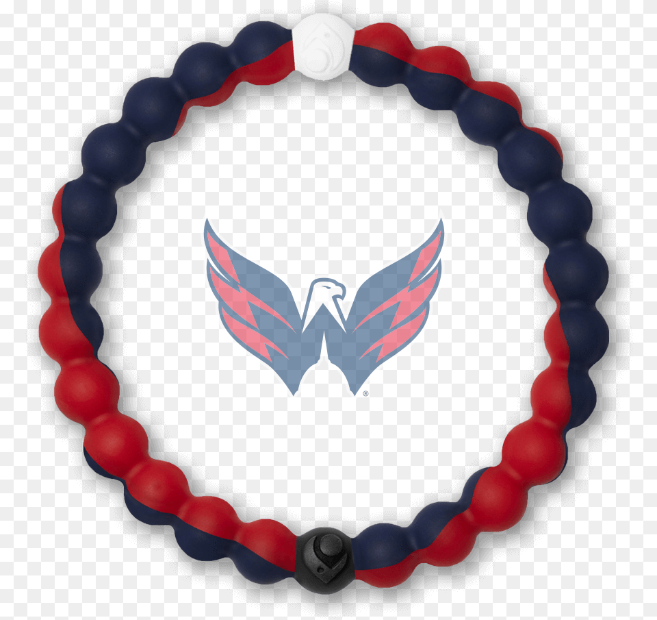 Washington Capitals Lokai Tcu Lokai Bracelet, Accessories, Emblem, Symbol, Jewelry Free Png Download