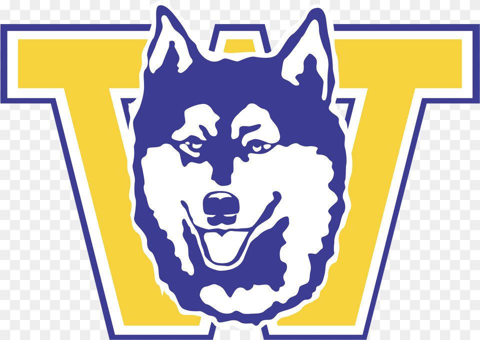 Washington Huskies Logo Washington Huskies Logo, Animal, Mammal, Husky, Pet Free Png