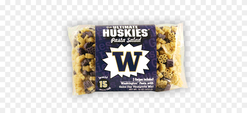 Washington Huskies Pasta Salad Pasta Shoppe Kentucky Uk Wildcats Blue White Shaped, Food, Snack, Macaroni Free Png