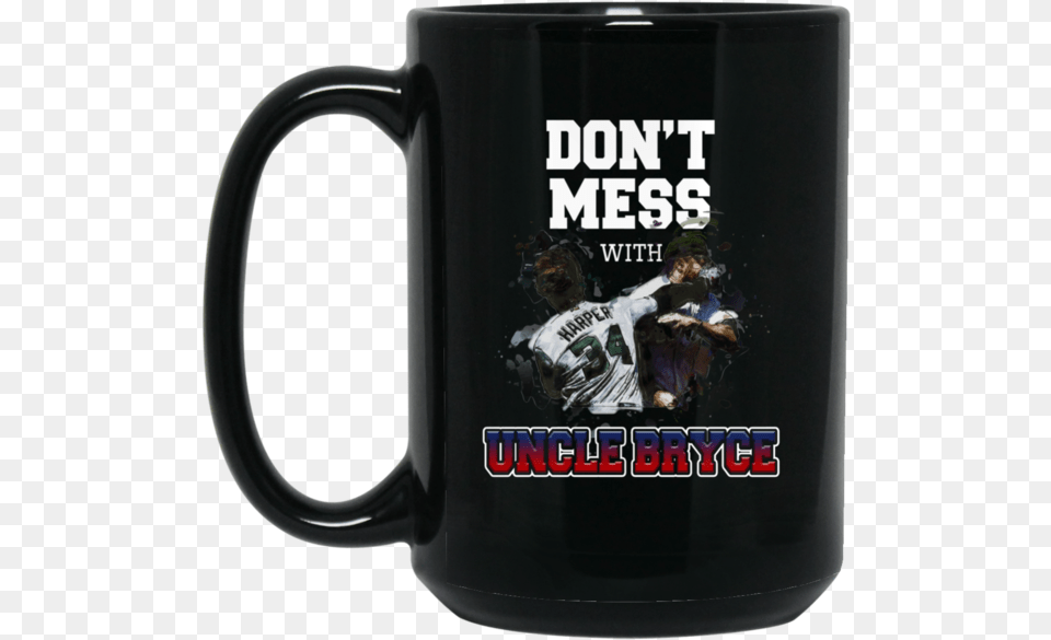 Washington Nationals Bryce Harper Mug Don39t Mess With Xxl Freshman 2010 Cover, Cup, Adult, Male, Man Free Png Download