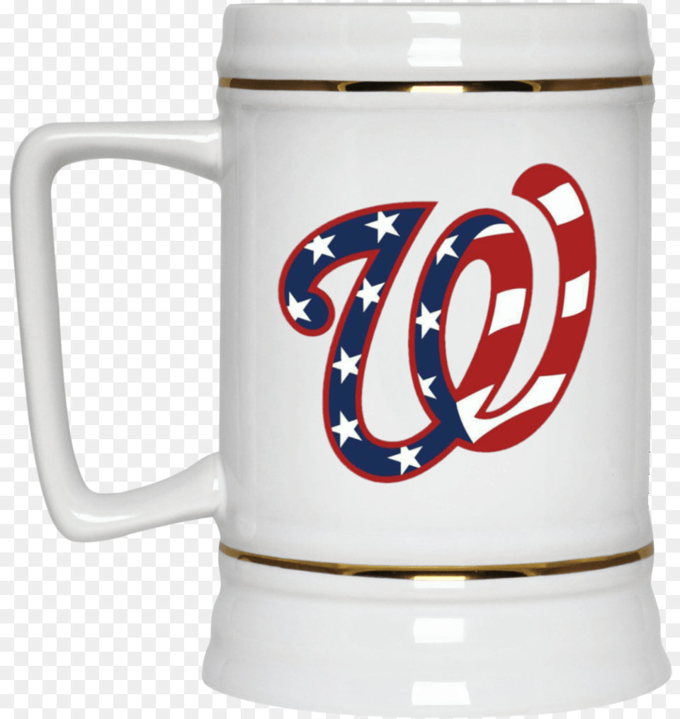 Washington Nationals Logo Transparent, Cup, Stein Free Png