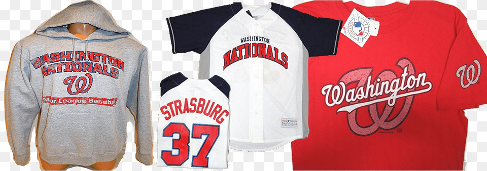 Washington Nationals Sports Jersey, Clothing, Knitwear, Shirt, Sweater Png Image