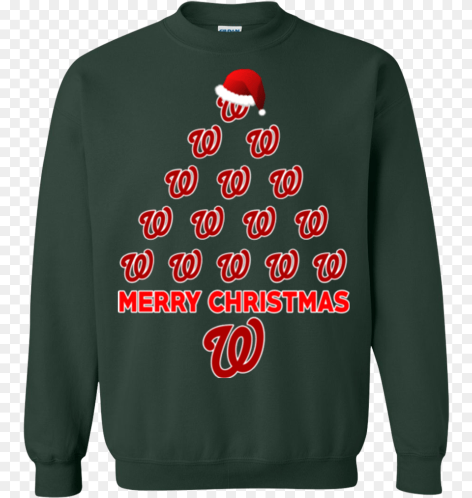 Washington Nationals Ugly Christmas Sweaters Merry Sweatshirt, Clothing, Knitwear, Sweater, Hoodie Free Png Download