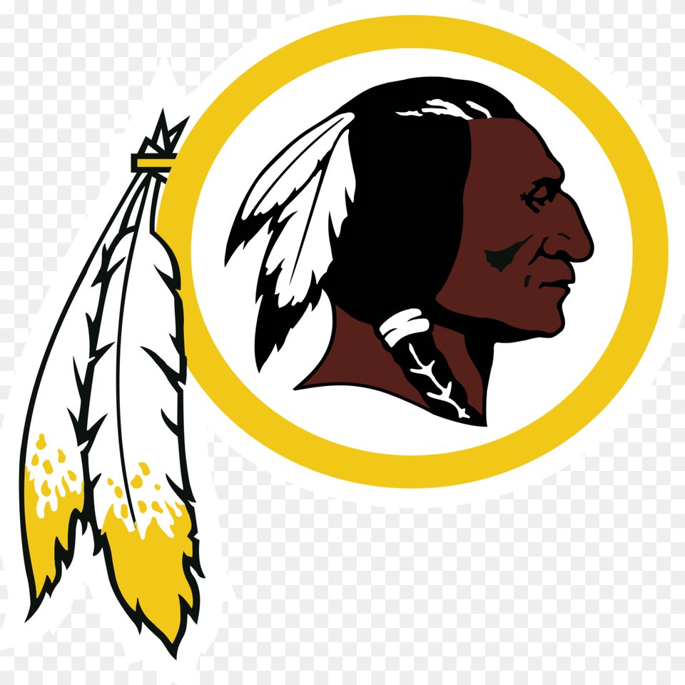 Washington Redskins Logo, Adult, Female, Person, Woman Free Png Download