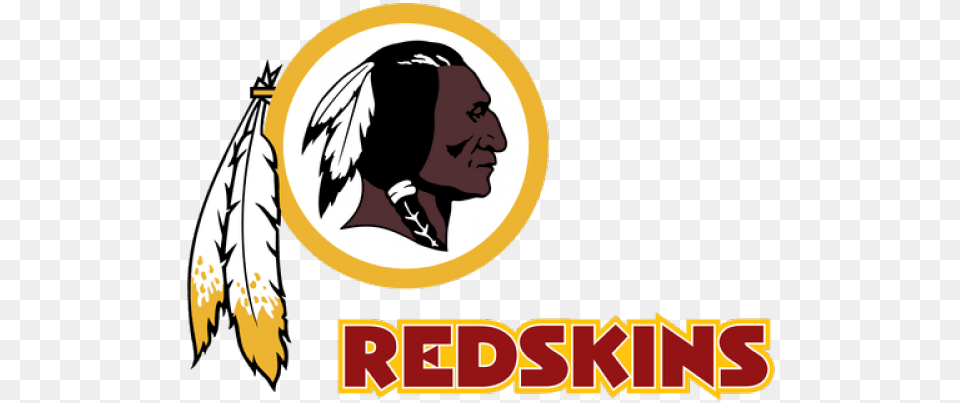 Washington Redskins Logo Clipart, Adult, Female, Person, Woman Png