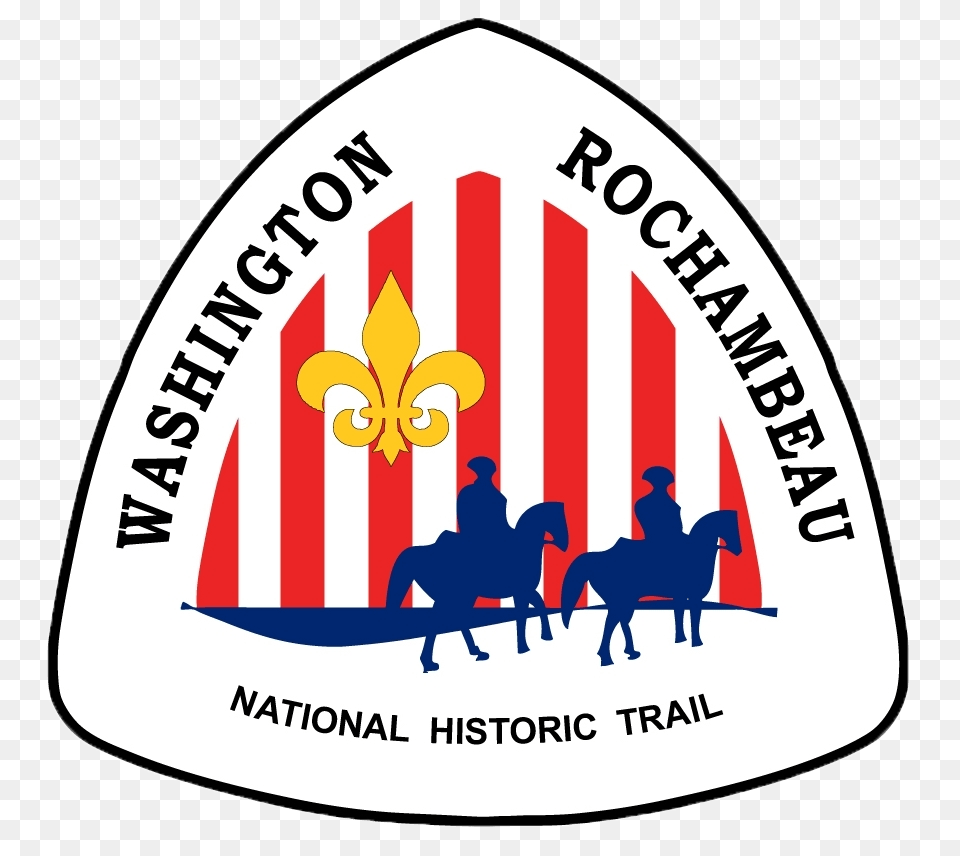 Washington Rochembeau Revolutionary Route National Historic Trail Logo, Badge, Symbol, Animal, Horse Free Png Download