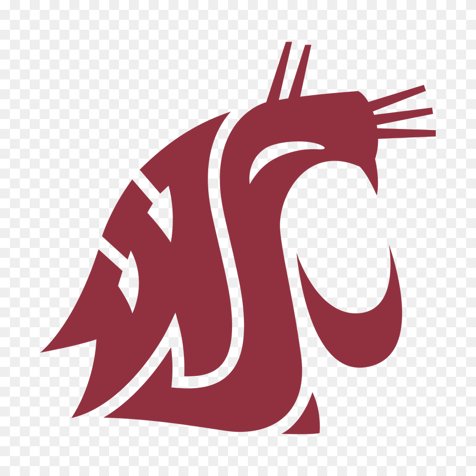 Washington State Cougars Logo Transparent Vector, Art, Dynamite, Weapon, Text Png Image