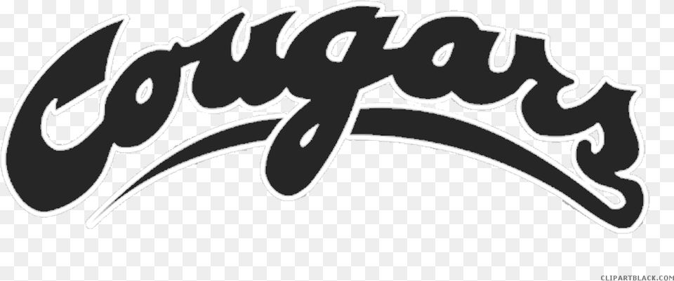 Washington State Cougars Logo Washington State Cougars Transparent, Text, Handwriting, Animal, Kangaroo Free Png