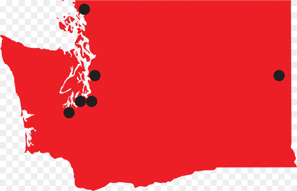 Washington State Flag Map, Art, Graphics, Food, Fruit Free Png Download
