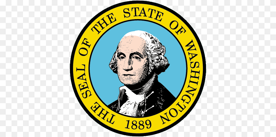 Washington State Seal, Badge, Logo, Symbol, Adult Free Png Download