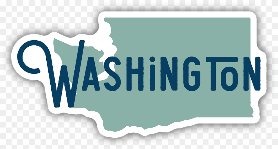 Washington State Sticker Graphic Design, Logo, Ice, Outdoors, Text Free Png