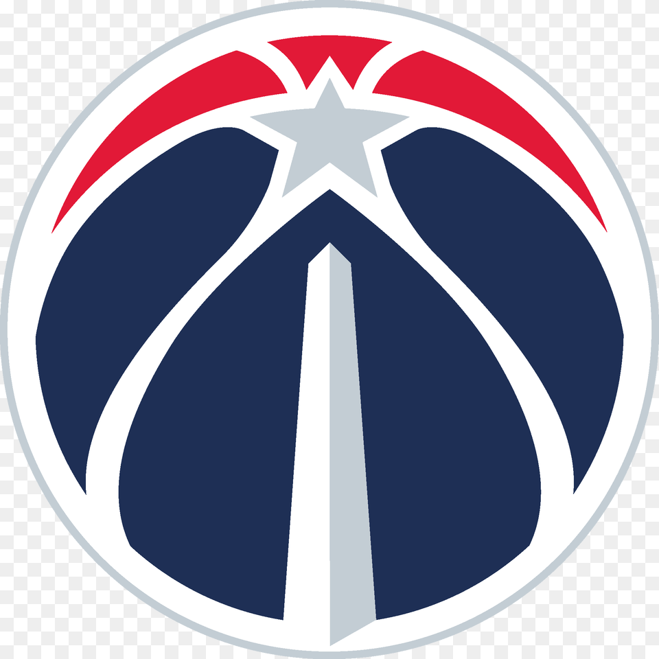Washington Wizards Logo, Emblem, Symbol, Ammunition, Grenade Free Png Download