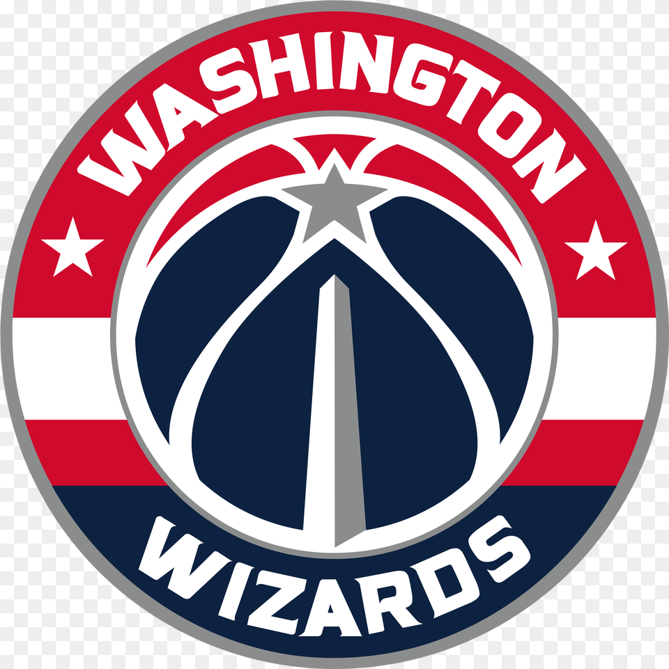 Washington Wizards Logo Transparent Wizards Washington, Emblem, Symbol Free Png