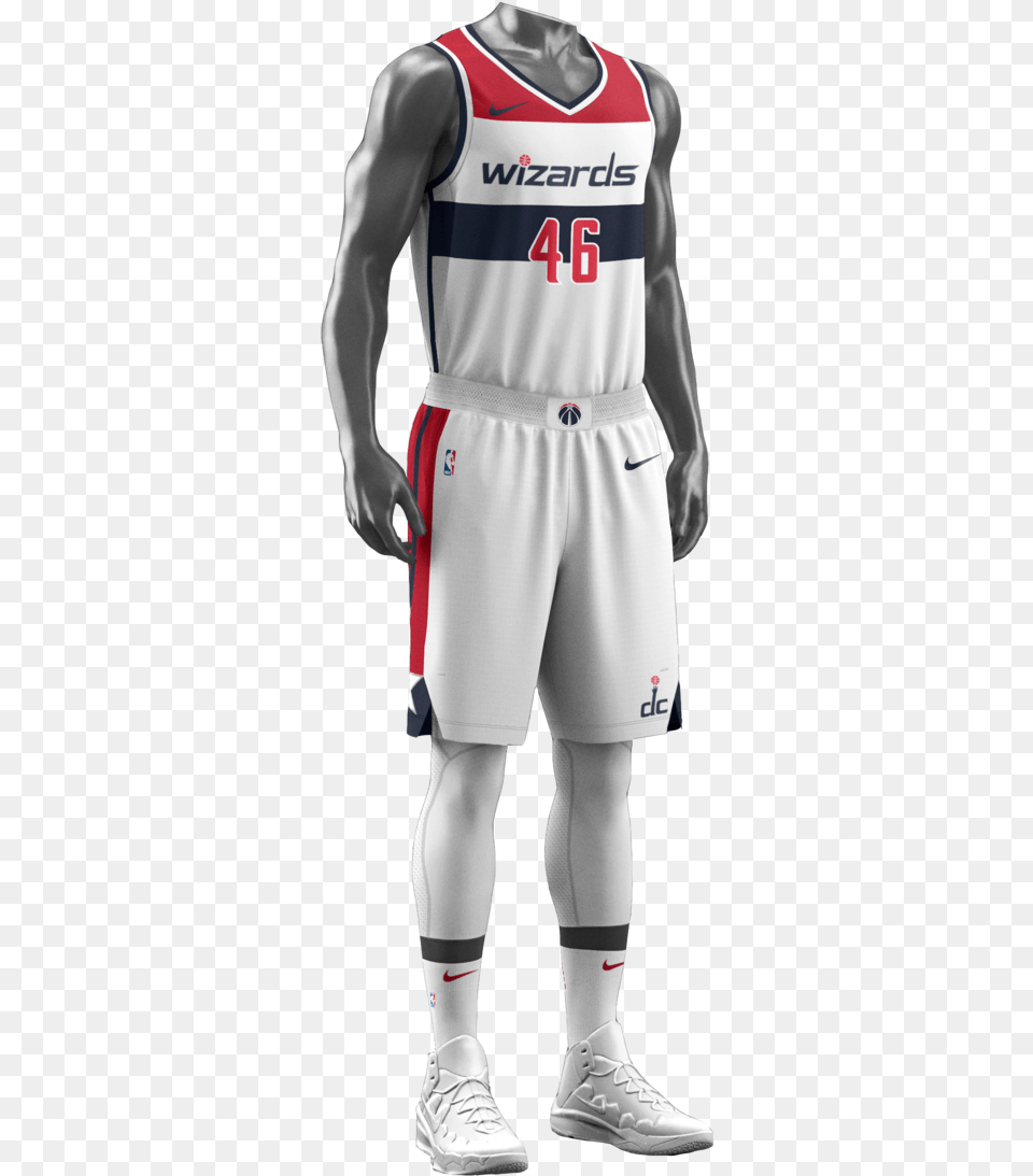 Washington Wizards Nike Uniforms, Clothing, Shirt, Shorts, Footwear Free Png