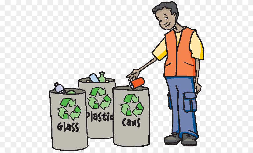 Waste Clipart, Person, Recycling Symbol, Symbol, Cleaning Free Png Download