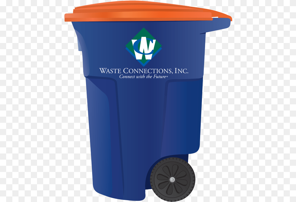 Waste Connections Trash Can, Tin, Trash Can, Mailbox Free Transparent Png