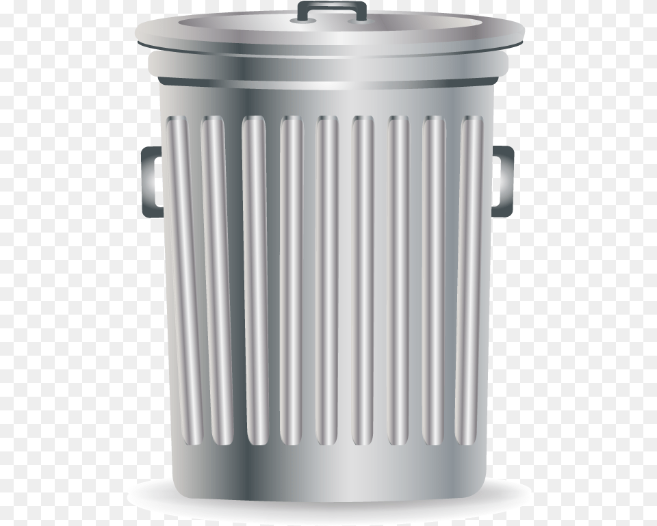 Waste Container Recycling Tin Can Metal Trash Can Vector, Trash Can, Bottle, Shaker Free Png