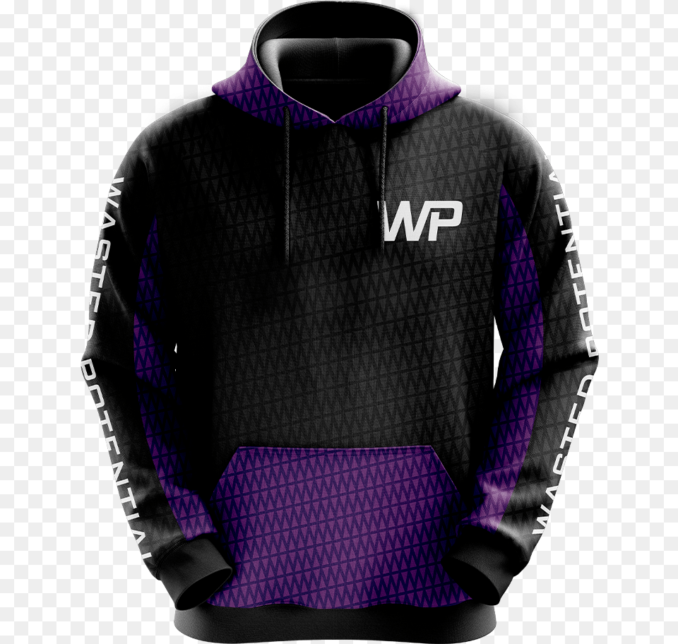 Wasted Potential Pro Hoodie Hoodies Printed, Clothing, Coat, Jacket, Knitwear Free Png Download