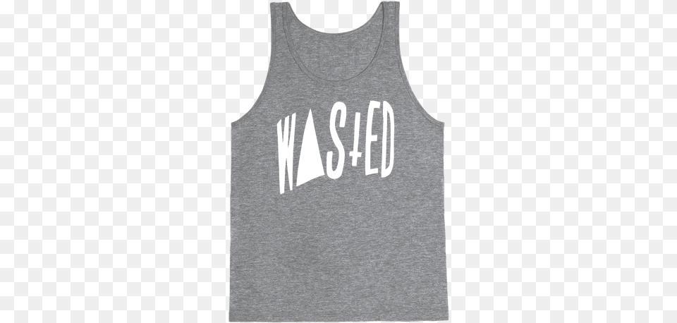 Wasted Tank Top Badass Runner, Clothing, Tank Top, Blouse Free Png Download