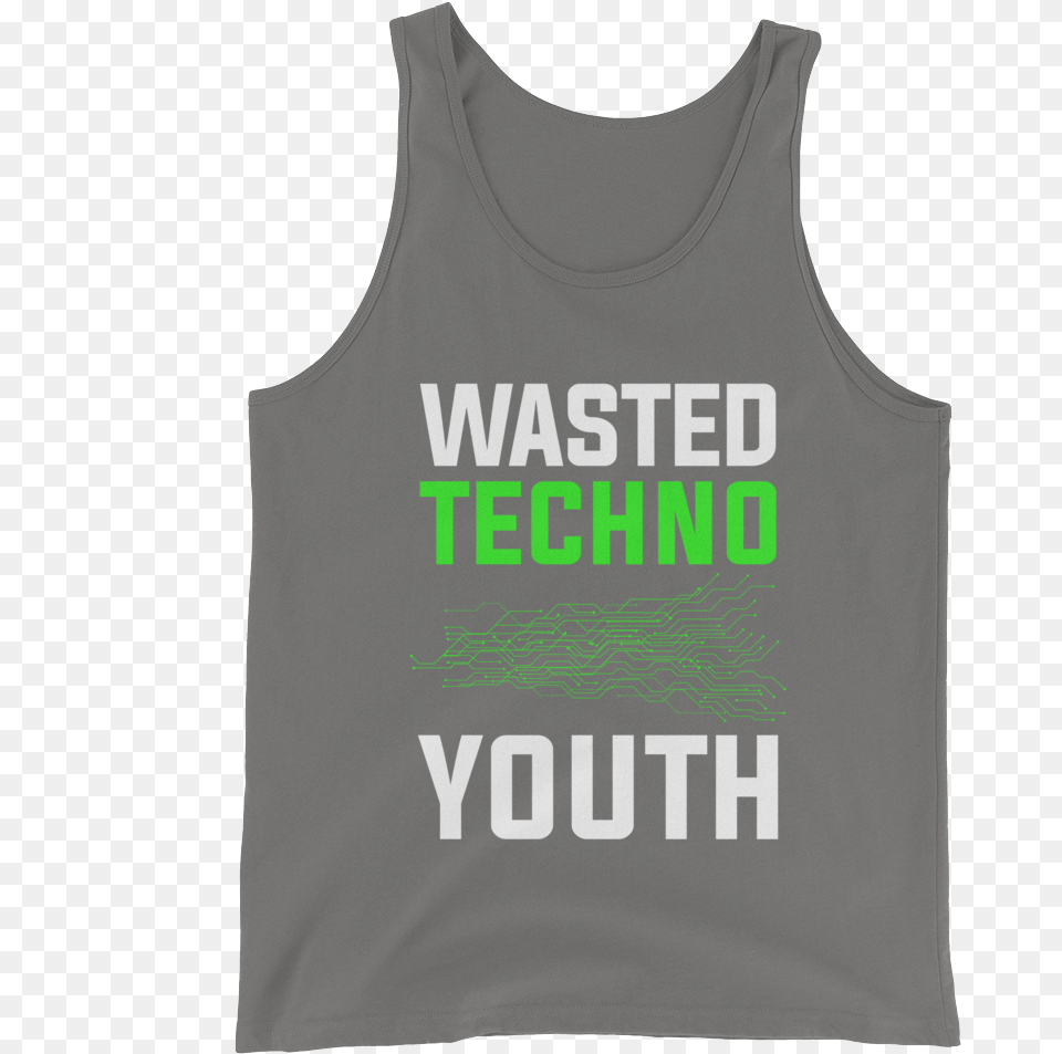 Wasted Techno Youth Tank Top Ayr United Badge, Clothing, Tank Top, Shirt Free Png