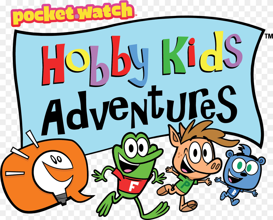 Watch Announces Hobbykidstv Series And Deals Cartoon, Book, Comics, Publication, Text Free Png Download