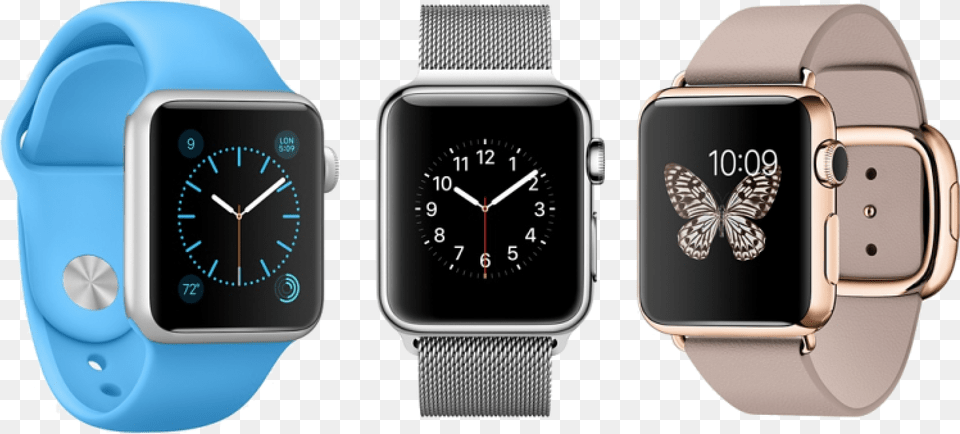 Watch Apple Watch Strap Brushed Stainless Steel Wrist Band, Arm, Body Part, Person, Wristwatch Free Png Download