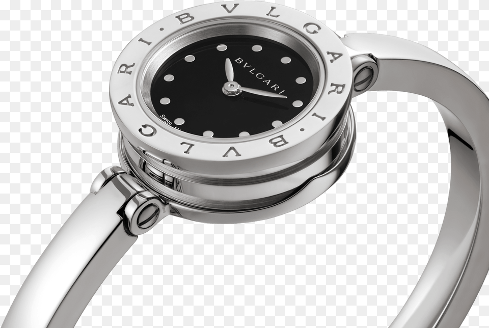 Watch B01watch Whiteblackdial Bvlgari Bulgari B Zero Watch, Arm, Body Part, Person, Wristwatch Free Transparent Png