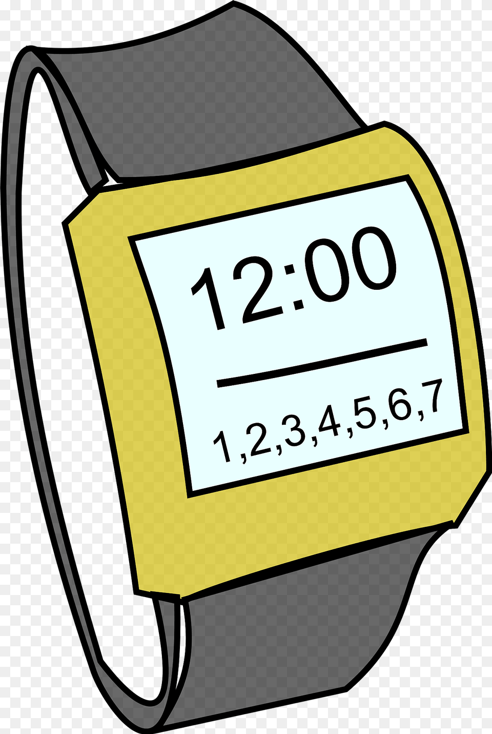 Watch Clipart, Wristwatch, Electronics, Digital Watch, Arm Png Image