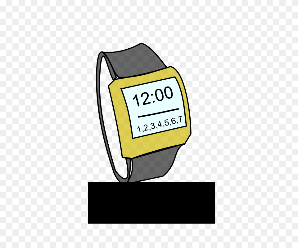 Watch Clipart On Of Winging, Text, Number, Symbol, Computer Hardware Png Image