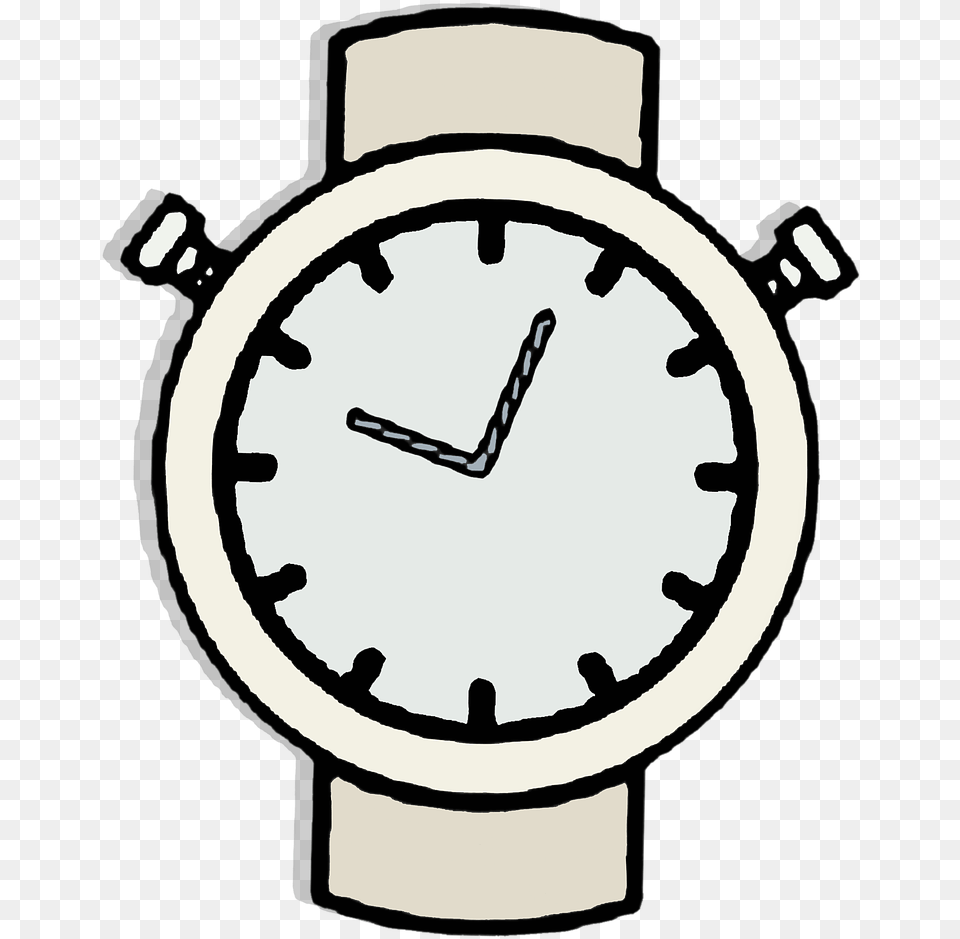 Watch Clock Clipart Vector Sticker Gray 1 Minute Timer, Wristwatch, Arm, Body Part, Person Png Image