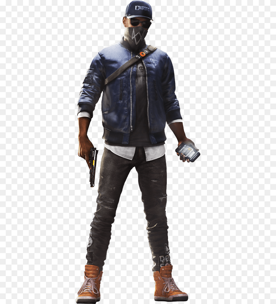 Watch Dogs 2 Best Outfits, Clothing, Coat, Jacket, Adult Free Png Download