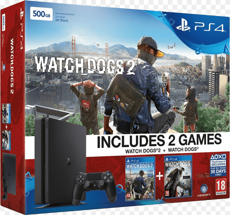 Watch Dogs 2 Edition, Adult, Person, Man, Male Free Png Download