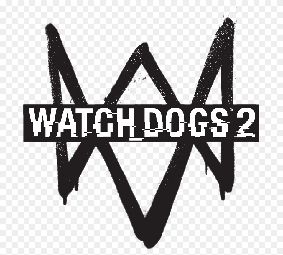 Watch Dogs 2 Logo, Sticker, Adult, Female, Person Free Png Download