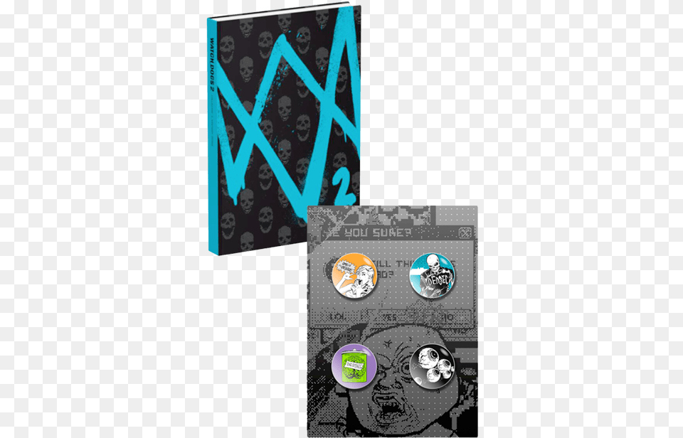 Watch Dogs 2 Strategy Guide Watch Dogs 2 Prima Collector39s Edition Guide, Book, Publication, Face, Head Png Image