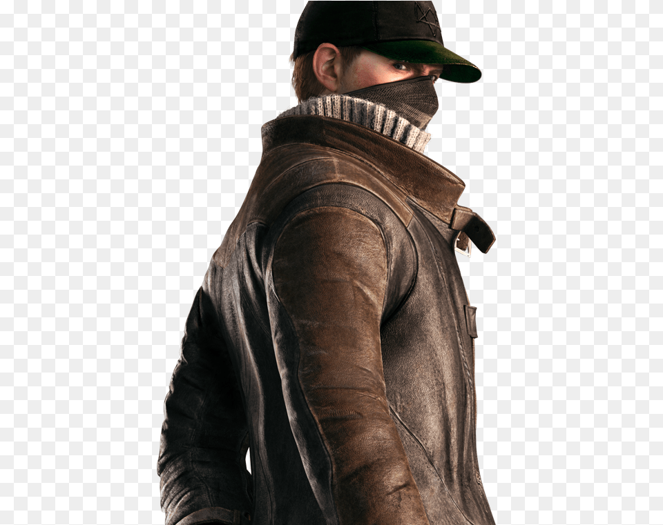 Watch Dogs Aiden Pearce, Jacket, Clothing, Coat, Man Png Image