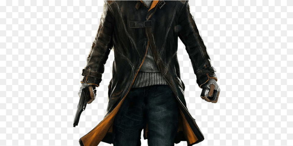 Watch Dogs Transparent Images Watch Dogs 2 Characters Aiden Pearce Hd, Clothing, Coat, Jacket, Overcoat Free Png