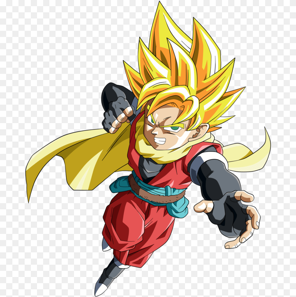 Watch Dragon Ball Super Clipart With A Goten Dragon Ball Heroes, Book, Comics, Publication, Baby Free Transparent Png
