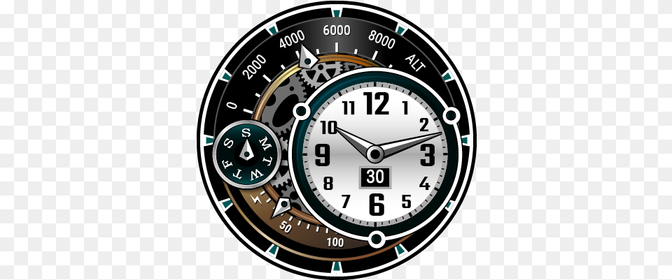 Watch Faces And Apps Feu Institute Of Education, Wristwatch, Analog Clock, Clock Png