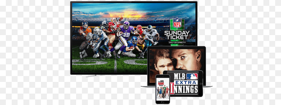 Watch Gears Tv On Any Device Nfl Sunday Ticket 2017, Helmet, Person, People, Art Png Image