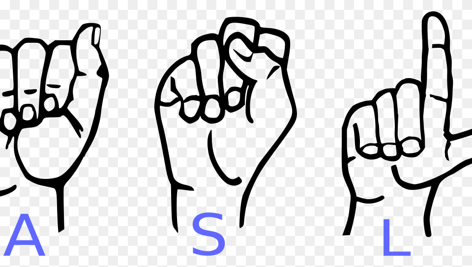 Watch How To Learn American Sign Language, Text, Number, Symbol Png