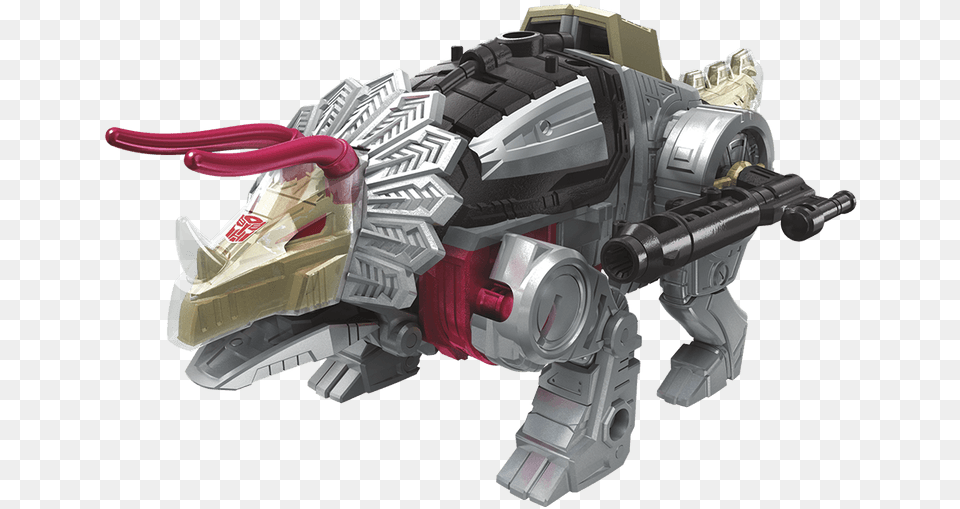 Watch Out For The Horns On This Transformers Dinobot Slug Power Of The Primes, Gun, Weapon Free Png