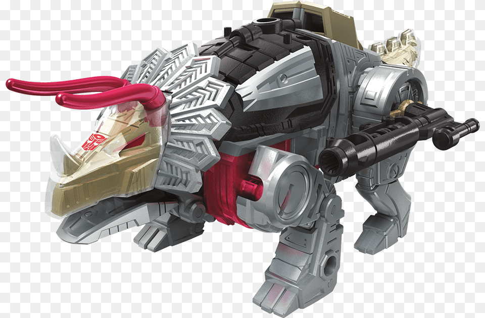 Watch Out For The Horns On This Transformers Transformers Power Of The Primes Dinobot Slug, Toy, Gun, Machine, Motor Png Image