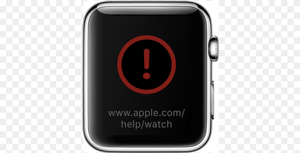 Watch Recovery Url Red Exclamation Apple Com Help Watch, Electronics, Mobile Phone, Phone, Wristwatch Png Image