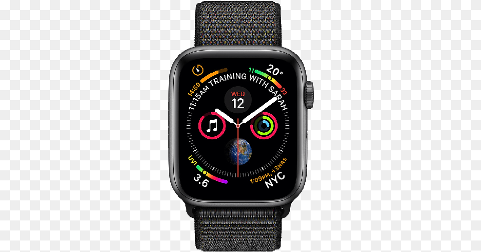 Watch Series 4 Gps Space Gray Aluminum Case Apple Watch Series 4 Gps Cellular 44mm Space Gray, Arm, Body Part, Person, Wristwatch Free Png Download