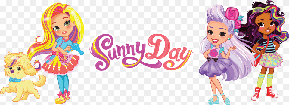 Watch Sunny Day A Nick Jr Glam In The Garden Sunny Day Trade Paperback, Figurine, Book, Publication, Comics Free Transparent Png