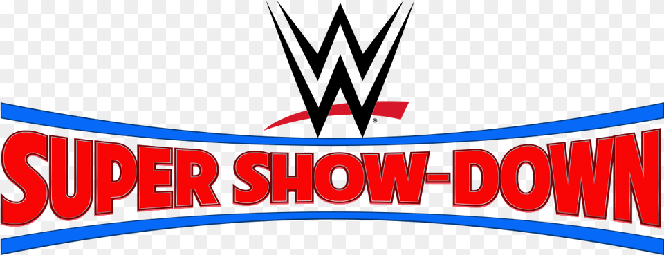 Watch Super Show Down 2018 Ppv Live Results Wwe Super Showdown Logo, Light, Text Free Png
