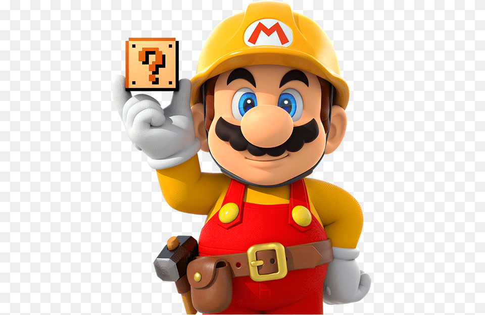 Watch The Trailer Dibujo Para Colorear Super Mario Maker, Clothing, Hardhat, Helmet, Baby Png Image