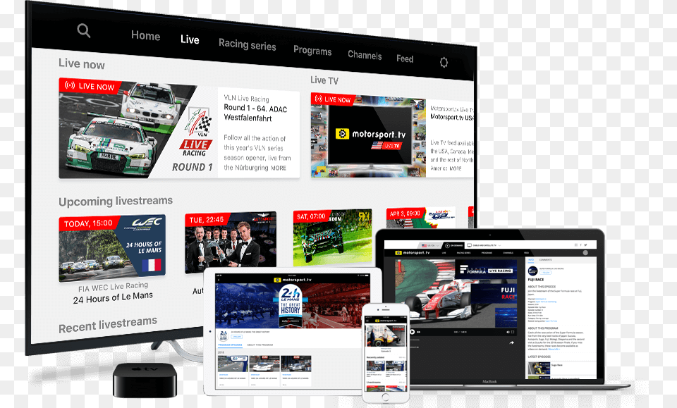 Watch Tv Smasung Tv Motorsports Tv App, Car, Vehicle, Computer Hardware, Electronics Free Png Download